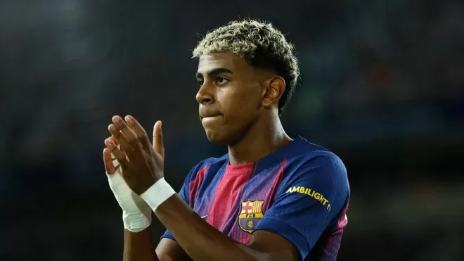 El motivo de la reunión de Mendes con Lamine Yamal