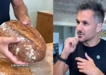 Jordi Morera (39 años), panadero: “La gente se ríe cuando digo que el pan acento”