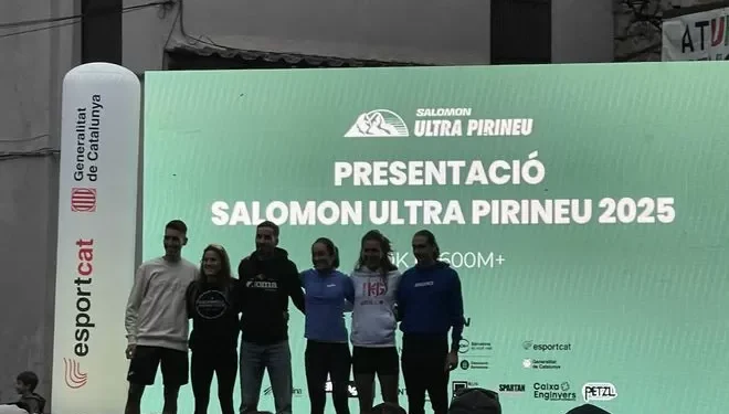 Bagà se viste de actuación con la presentación de los élites de la Salomon Ultra Pirineu 2025