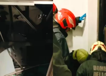 Buenos Aires: nueve jóvenes subieron a un elevador en el séptimo piso y se desplomó