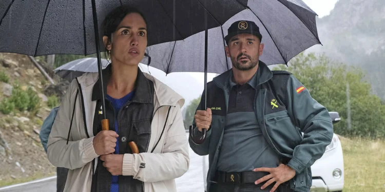 La serie en la que Alain Hernández y Megan Montaner casi coinciden ayer de ‘La Caza’