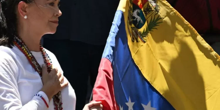 Líder opositora venezolana María Corina Machado antojo el Nobel de la Paz