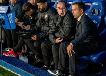 Borja Jiménez, ante la derrota contra el Mirandés: “nunca hemos estado bien a nivel defensivo”