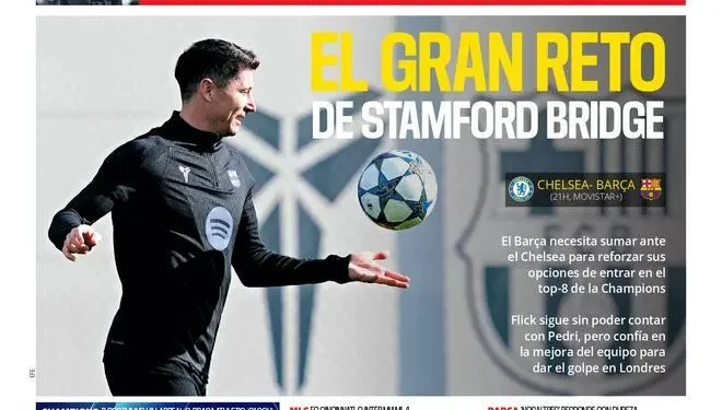 La portada SPORT de hoy, martes 25 de noviembre de 2025