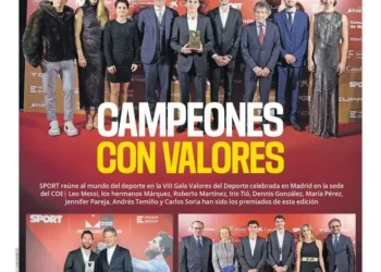 La portada de SPORT de hoy jueves, 20 de noviembre de 2025