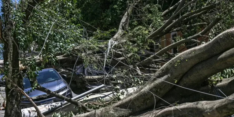 Apagón masivo y anarquía aéreo en San Pablo por ciclón con vientos de más de 90 km/h