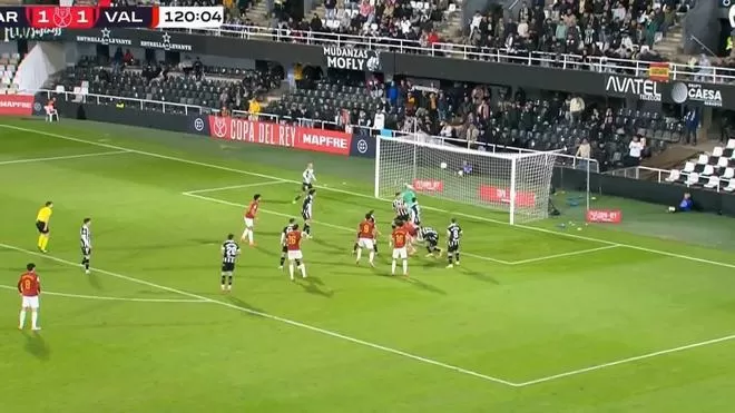 Vídeo: Así ha sido el gol de la reputación del Valencia en Cartagena