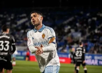 El uno a uno del Real Zaragoza. Toni Moya notificación su buen nivel actual en la Copa