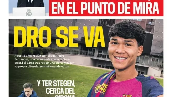 La portada de SPORT de hoy sábado, 17 de enero de 2026