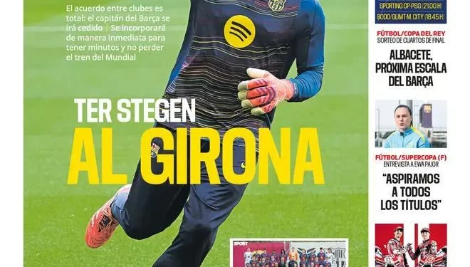 La portada de SPORT de hoy martes, 20 de enero de 2026