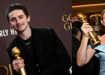 ‘Hamnet’, ‘Una influencia Tras Otra’, ‘The Pitt’ y ‘The Studio’ triunfan en los Golden Globes 2026