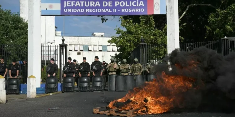 Rebelión policial en Argentina: sirenas y reclamos salariales