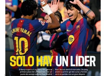 La portada de SPORT de hoy lunes, 23 de febrero de 2026