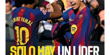 La portada de SPORT de hoy lunes, 23 de febrero de 2026