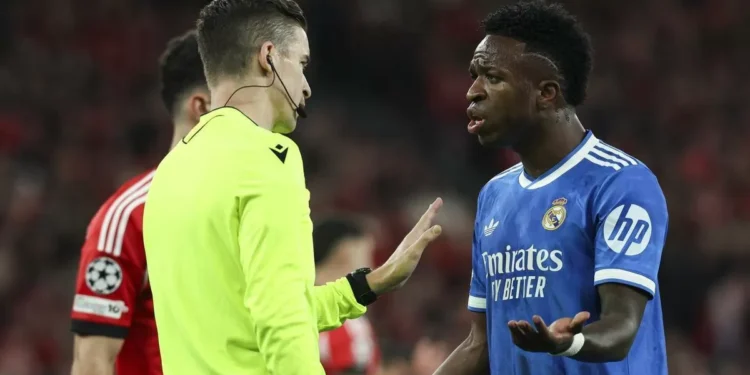 Comunicado de Vinicius tras el incidente racista