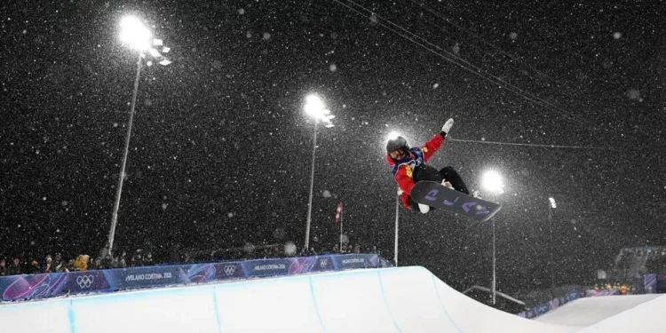 Queralt Castellet, décima en la final olímpica de ‘halfpipe’