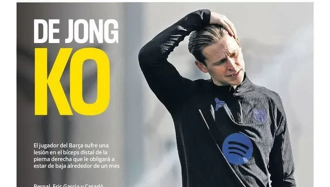 La portada de SPORT de hoy viernes, 27 de febrero de 2026
