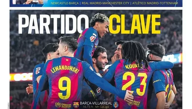 La portada de SPORT de hoy sábado, 28 de febrero de 2026