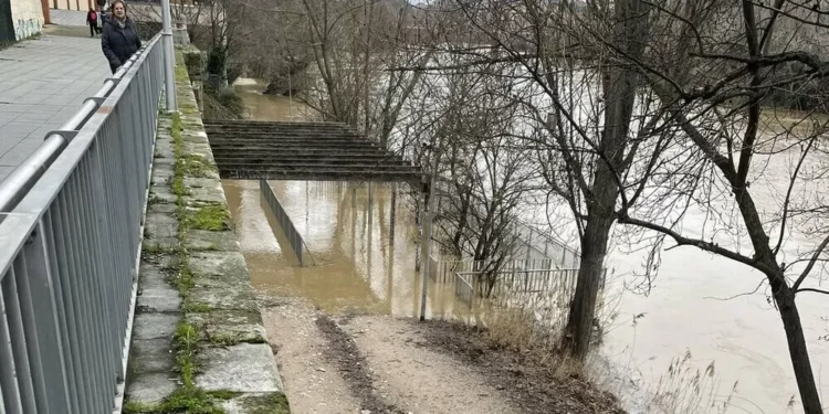 Cuatro alertas activas de la CHD por inundación en Valladolid